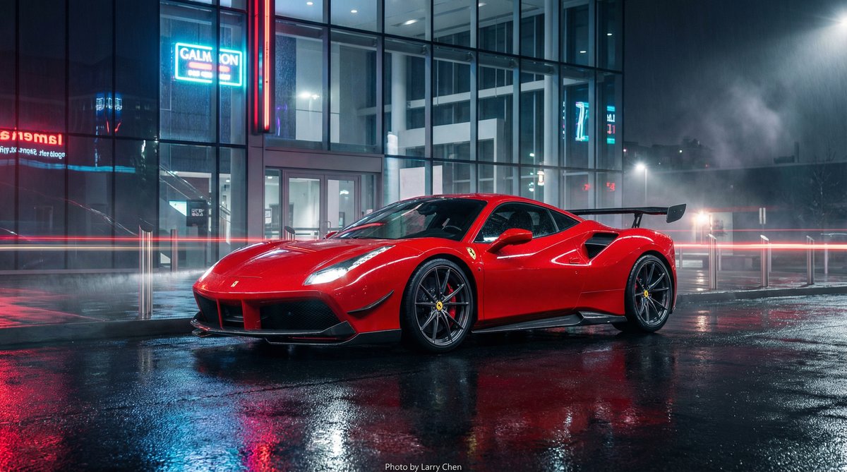 蜜桃传媒视频：法拉利488改装