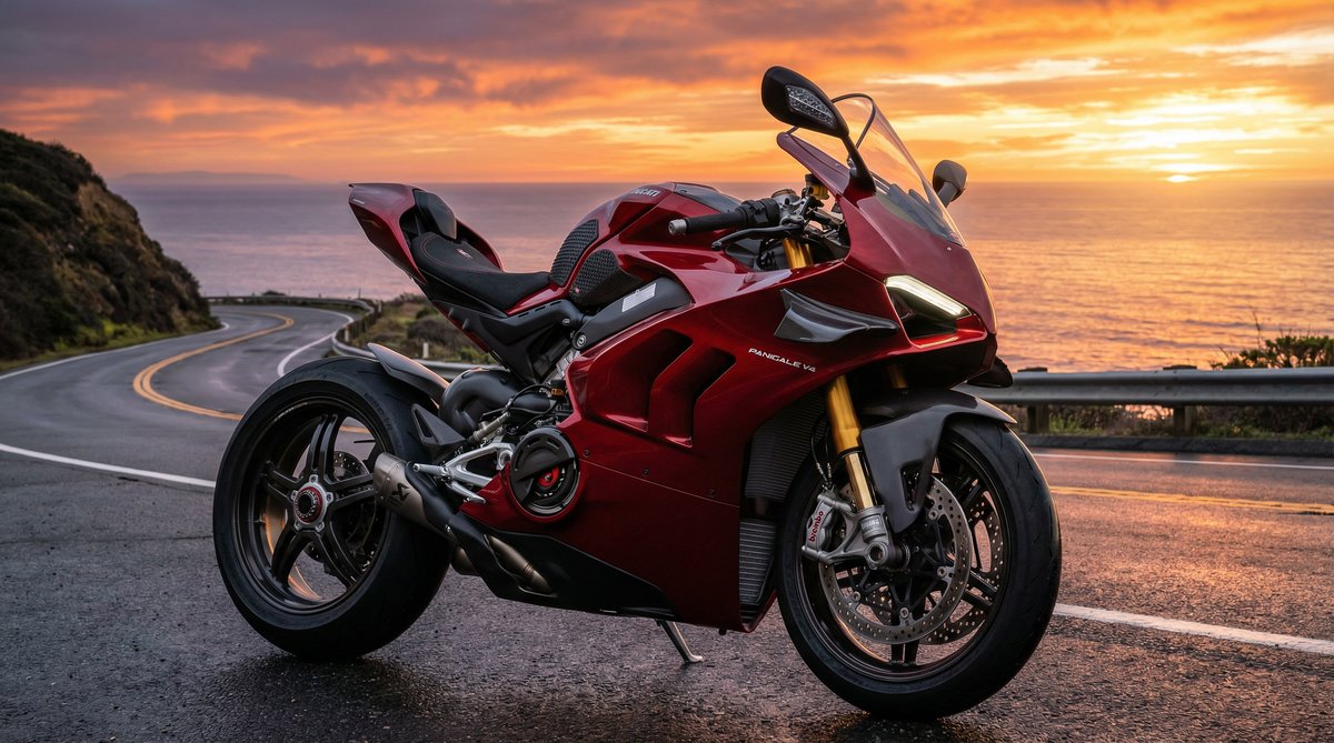 蜜桃传媒视频：杜卡迪V4摩托车